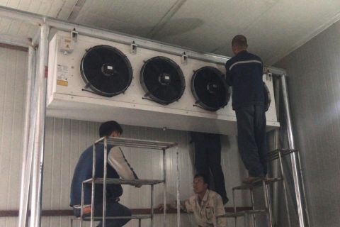 冷風機安裝現場